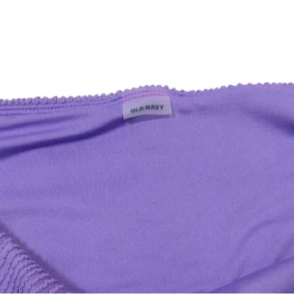 Old Navy Women's Extra High-Waisted Purple Old Navy Purple Bikini Bottom 3X - Picture 2 of 9